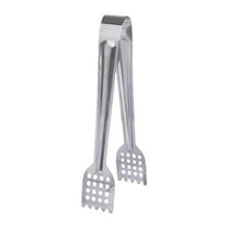 Yauxim Food Tongs Stainless Steel Food Tongs with Ergonomic Handle for Easy Gripping and Cooking Kitchen Tool Comfortable Grip Bread Clip