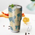 thumbnail image 3 of 30oz Border Collie Tumblers Stainless Steel Tumbler with Lid and Straw,Vacuum Insulated Double Wall Travel Tumbler Cups Mug with Cleaning Brush for Coffee,Tea, 3 of 7