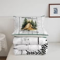 thumbnail image 5 of Catabedysis Rustic Camping Full Size Comforter Sets,Tent Print Bedding Comforter Set For Boys,Multicolor,Light Gray Reversible,3-Piece,1 Comforter and 2 Pillowcases, 5 of 7