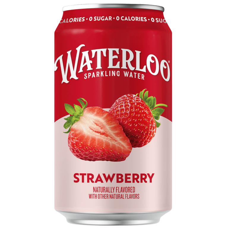 Waterloo Strawberry Sparkling Water, 12 fl oz, 12 Pack photo 7