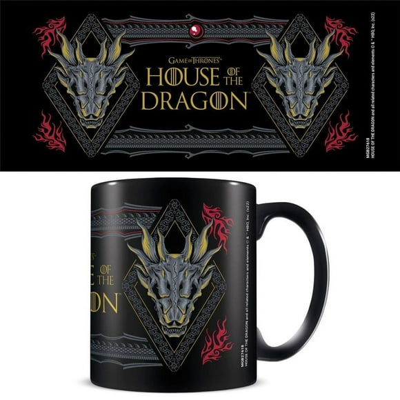 House Of The Dragon Ornate Mug