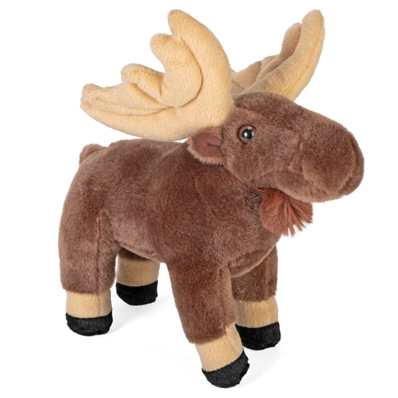 Wild Republic Moose Plush, Stuffed Animal, Plush Toy, Gifts for Kids, Cuddlekins 8 Inches