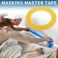 thumbnail image 2 of Cinta de pintor Unique Bargains, fácil de quitar, cinta de enmascarar Master Tape 140U, amarilla, 0.2 pulgadas x 52.5 yardas, 2 of 6