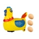 thumbnail image 1 of FELTECHELECTR 1 juego de gallina ponedora de huevos, juguete eléctrico de gallina cantante para niños (color aleatorio), 1 of 7