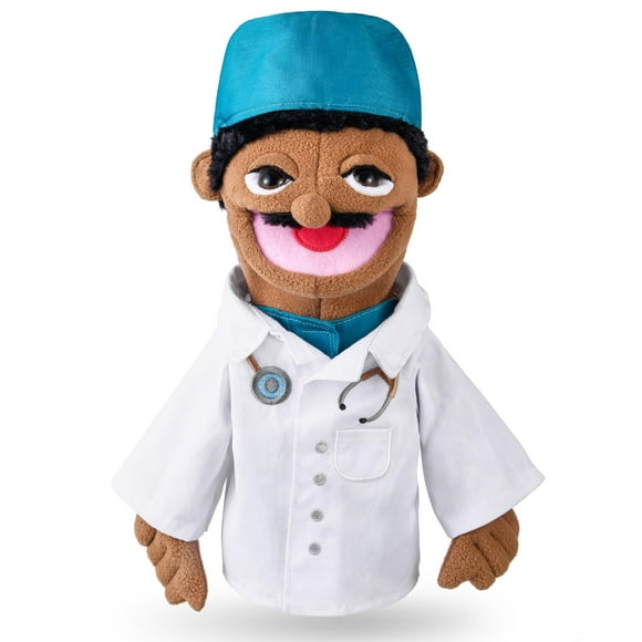 Peluche de peluche ZJoey Doctor Hand Puppet, 36 cm