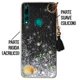 thumbnail image 4 of Funda Diamante 3d Con Correa Concha Mas Mica 9d Para Samsung A32 4G Negro Wol Mot FUNDA DE DISENO 3D, 4 of 4