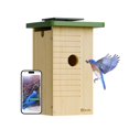 thumbnail image 1 of Casita para pájaros Birdfy con cámara solar 1080HD y visión nocturna, 1 of 9
