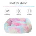thumbnail image 3 of Plush Dog Bed Calming Puppy Cat Pet Beds Pad Soft Warm Sleeping Kennel, 3 of 6
