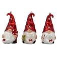 thumbnail image 2 of Galt International LED Lighted Santa Gnome Christmas Figurine Ornaments - 3.5" - Red and White - Set, 2 of 4