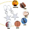 thumbnail image 4 of WeiHuan Toys 10 piezas de repuesto para tiradores de cremallera de metal, kit de reparación de tiradores de cremallera de aleación de zinc con forma de estrella de cinco puntas para ropa, chaquetas, p, 4 of 5
