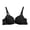 Black 05, variant on Womens Bras Lace Patchwork Non Padded Push Up Full Coverage Comfort Breathable Lightweight Everyday Bras Blue 36/80