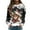 A-Black1374, variant on Women's Full Wrap Christmas Graphic Crew Neck Sweatshirt Snowflake Motif Long Sleeve Winter Holiday Pullover Top