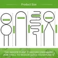thumbnail image 3 of XKHAZA Plant Trellis for Climbing Plants, Garden Small Metal Arch Trellis for Potted Plants Indoor Outdoor Decor for Vine Ivy Flower Support, 3 of 8