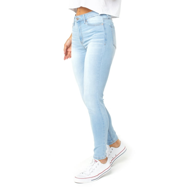 Celebrity Pink Jeans Women's Colored Long Inseam Skinny Jeans