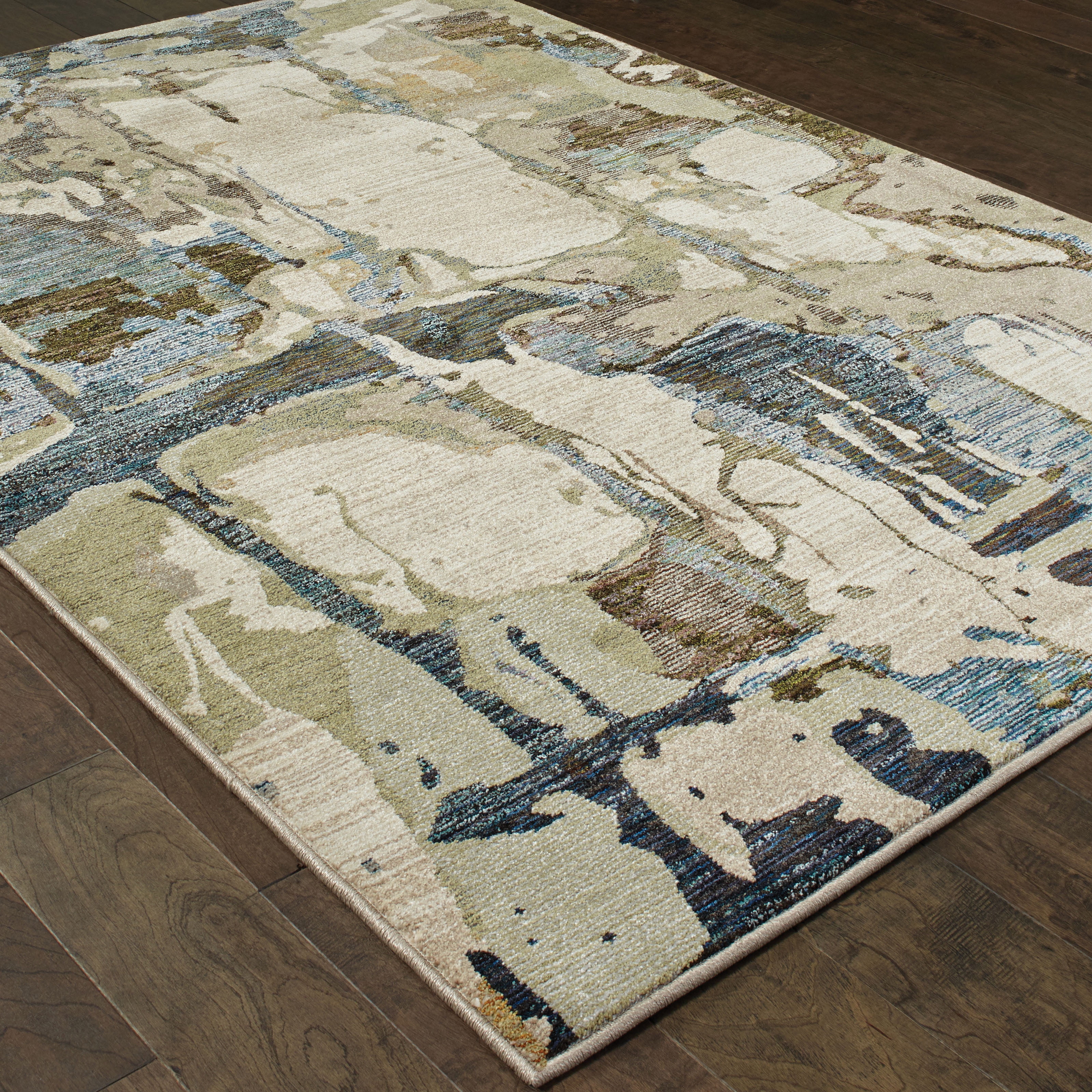 Avalon Home Everman Abstract Woven Area Rug, 6.56' x 9.84'