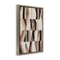 thumbnail image 3 of Stupell Industries Neutral Abstract Kit Brown Framed Floater Canvas Wall Art design by 1x, 31 x 21, 3 of 9