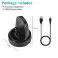 thumbnail image 6 of Wireless Charger Charging Dock Fit for Samsung Galaxy Watch 42mm 46mm, Replacement Charging Cradle Stand Fit for Samsung Galaxy Smart Watch SM-R800 SM-R805 SM-R810 SM-R815, 6 of 6