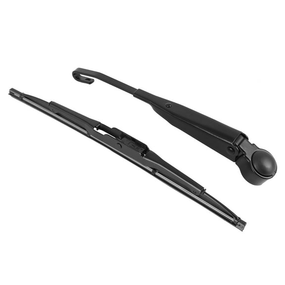 Unique Bargains Black Rear Windshield Wiper Blade Arm Set 285mm 11 Inch for Dodge Caliber 08-17