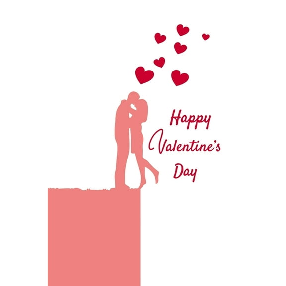 Happy Valentine's Day: A cute Gift for your lover or best friend to celebrate Valentines Day (Paperback)