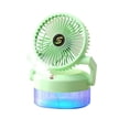 thumbnail image 1 of Fiudx Ofertas de la semana Ventilador de escritorio recargable por USB, ventilador de escritorio portátil con tanque de agua, ventilador de niebla para dormitorio, ventilador de viento de velocidad,, 1 of 3
