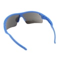 thumbnail image 3 of Kids Boys & Girls Sunglasses Sporty Wrap Around Half Rim Mirror Lens UV400 Blue, 3 of 4