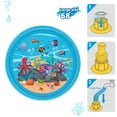 thumbnail image 3 of Huge 68″ Splash Water Play Mat for Little Kids & Toddlers, Water Sprinkler, Water Inflatable Wading Pool for Summer Fun Outdoor Water Toys for Boys & Girls, Undersea, 3 of 4