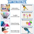 thumbnail image 4 of Bolsa de lona ZeediX blanca, 24 paquetes de 21 x 13 cm con cierre, 4 of 7