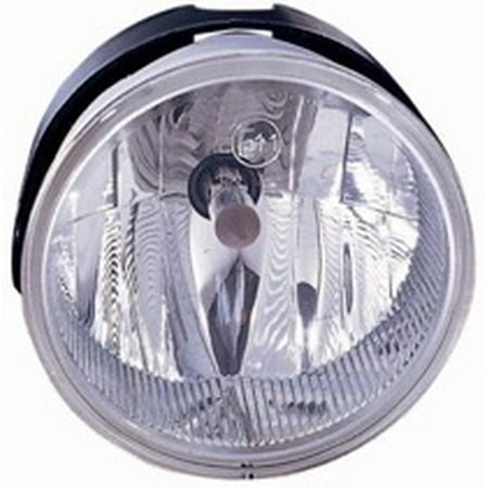 Fog Light Left Lens Compatible 2003 - 2004 Lincoln Navigator Fog Light Lamp Assembly Replacement Housing / Lens / Cover - Left or Right (Driver or Passenger) 2L7Z 15200 AB FO2592214 Replacement For Lincoln Navigator ()