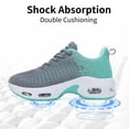 thumbnail image 3 of BROYON Womens Walking Shoes Slip on Air Running Shoes Fashion Sneakers Casual Fitness Gym Jogging Workout Ladies  Nursing Work Easy Put On Athletic US 5.5-11, 3 of 13