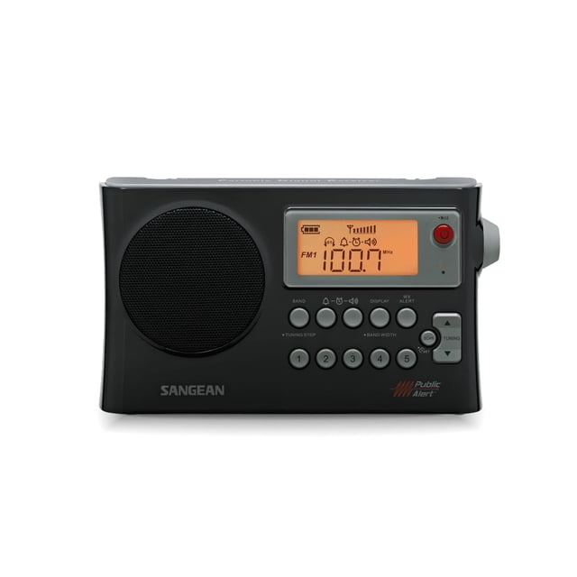 Radio portátil Sangean PR-D4W AM/FM Alerta meteorológica