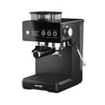 thumbnail image 4 of AEOMJK Grinding All-in-One Semi-Automatic Coffee Machine, Temperature Display, Time Display, Froth Milk with Steam Stick, Easy Operation Espresso Machine, Can Make Espresso, Latte, Cappuccino, 4 of 12