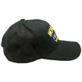 thumbnail image 4 of World War II WWII Veteran Ribbon Black 100% Cotton Embroidered Baseball Hat Cap, 4 of 5