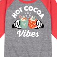 thumbnail image 3 of Disney - Hot Cocoa Vibes - Toddler & Youth Raglan Graphic T-Shirt, 3 of 6
