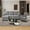 Lightgrey, variant on 79" Convertible Sectional Sofa Set, Small L Shaped 3-Seat Couch with Reversible Chaise and Accent Chair, Modern Linen Sofas Couches for Living Room, LightGrey