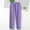 Purple, variant on breaise Boy's Uniform Pull-on Twill Pants Kids Boys Uniform Pants Elastic Waistband Dress Pants