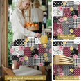 thumbnail image 5 of Pioneer Flower Floral Print Pattern Round Tablecloth 60 X 60 Inch, Wrinkle Resistant Wipeable Table Cloth for Kitchen Dining Picnic Patio Party, 5 of 6