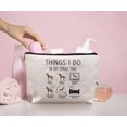 thumbnail image 4 of Bolsa de maquillaje Uinwk Horse Stuff para mujeres y amantes de los animales, 4 of 5