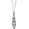 thumbnail image 1 of Shisuyan Collier Porte-Pierre en Cristal Pendentif Cage en Acier Inoxydable, 1 of 8