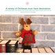 thumbnail image 3 of Yuarrent Colgante pequeño de Navidad, muñeco de nieve con diseño de alce, adorno de tela, escritorio, figurita colgante ligera, juguete de año para Kits de decoración para fiestas ALEGRÍA/Alces Yuarrent HA069874-06, 3 of 6