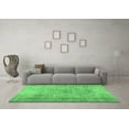 thumbnail image 3 of Ahgly Company Indoor Rectangle Abstract Emerald Green Contemporary Area Rugs, 5' x 8', 3 of 4
