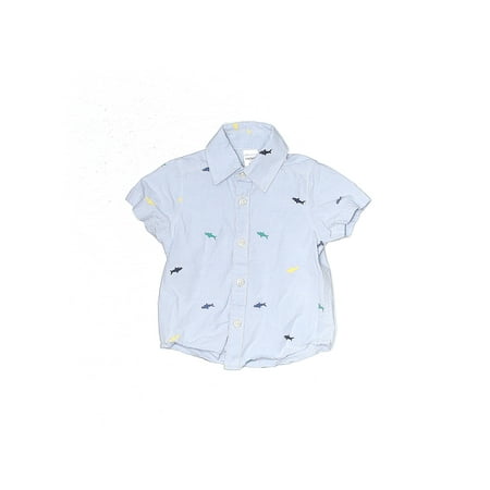 

Pre-Owned Carter s Boy s Size 3 Mo Short Sleeve Button-Down Shirt