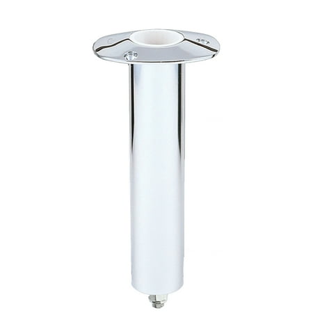 Lee s Tackle 0 Degree Stainless Steel Flush Mount Swivel Base Rod Holder 2X9 RH5367V