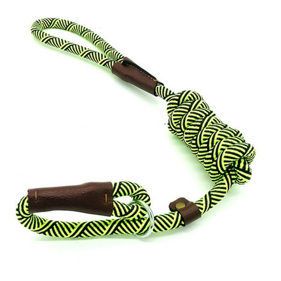 Slip Lead Dog Leash, Rope Dog Walking and Training Lead, No Pull Strong Nylon Leash