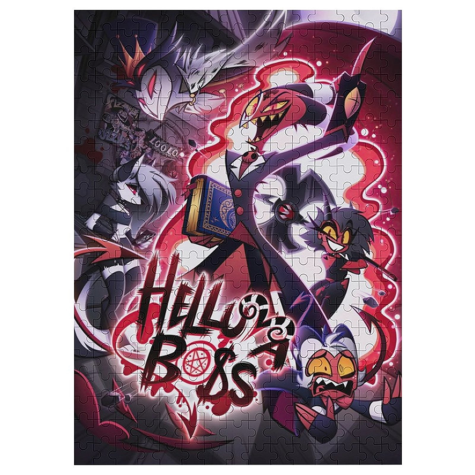 Helluva Boss Jigsaw Puzzle 35/70/120/200/300/500/1000 Piece Birthday Gift Vibrant Colors High Quality