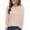 Apricot, variant on Waffle Knit Shirts for Women Green M