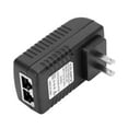 thumbnail image 1 of Inyector POE, enchufe de alimentación POE de 48 V CC y 0,5 A, adaptador de alimentación POE, funcionalidad versátil, 1 of 11