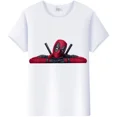 thumbnail image 3 of Camiseta de algodón de verano para niños 2024, camisetas con gráficos de Deadpool de dibujos animados de Marvel, camisetas estéticas Y2K para bebés y niñas, ropa para niños, 3 of 5