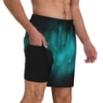 thumbnail image 2 of Balery stars and sparkles Pattern Mens Swim Trunks Swim Shorts for Men Quick Dry Inseam Beach Shorts with Compression Liner Pocket-Medium, 2 of 6