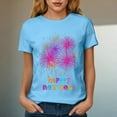 thumbnail image 5 of felwors Happy New Year Shirt for Women 2026 New Years Eve T-Shirt Countdown Fireworks Holiday Party Tops(Sky Blue, XXL), 5 of 8