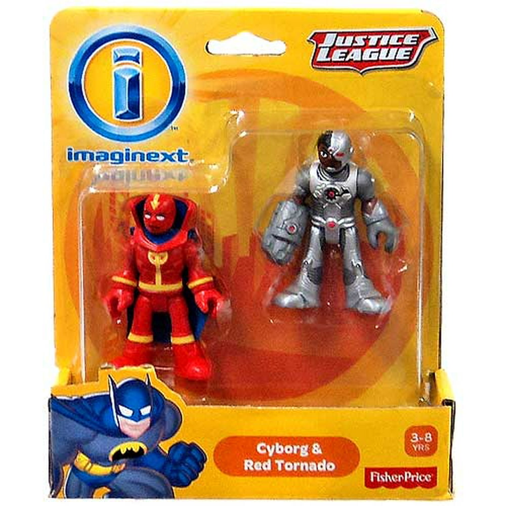 DC Super Friends Imaginext & Red Tornado Mini Figures Walmart